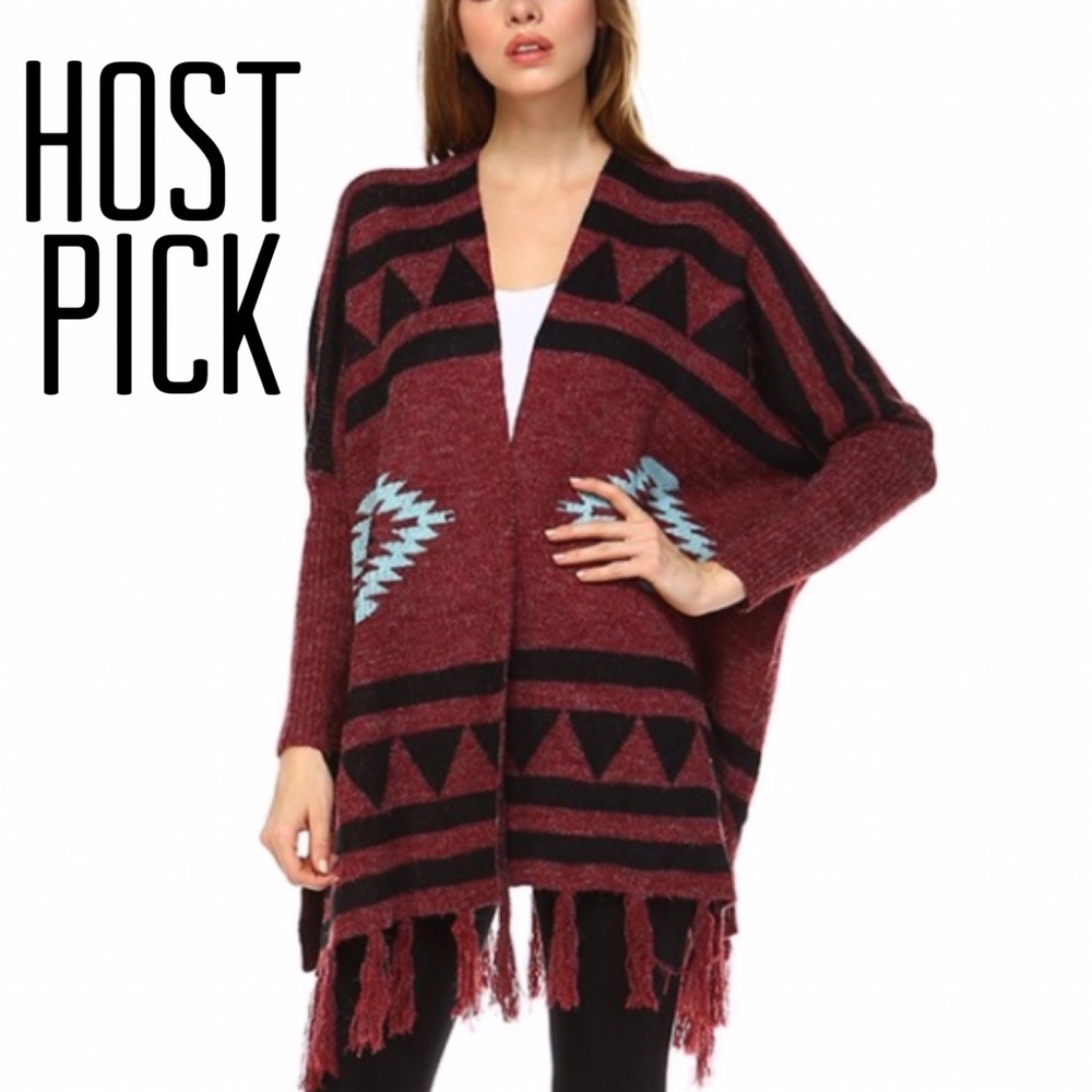 Native American Design Cardi - Picture 1 of 6